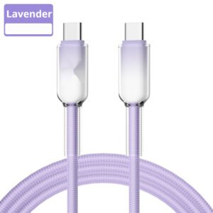 Fast-charging Phone Ice-crystal Gradient Data Cable
