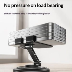 Metal Desktop Stand Portable Non-slip Phone Holder For Binge-watching