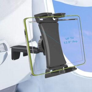 Rotatable Multi-functional Clip Phone & Tablet Holder, Lazy Stand For Live Streaming & Video Watching On Airplane, High-speed Rail And Desktop
