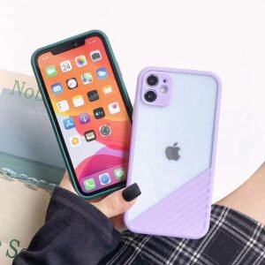 Pure color dynamic cube mobile phone case