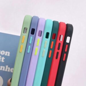 Pure color dynamic cube mobile phone case