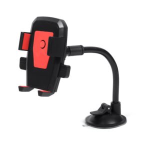 Windshield Hose Style Car Phone Holder Suction Cup Mount Center Console Phone Bracketwholesale