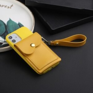 For IPHONE12MINI 11 PRO MAX Wristband Card Holder