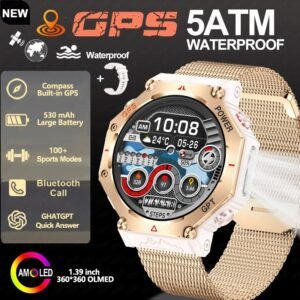 Multifunctional Outdoor Flashlight Smart Waterproof Watch