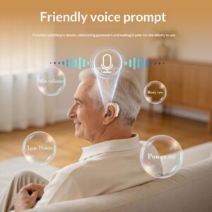 Intelligent Noise-canceling Behind-the-ear Hearing Aid