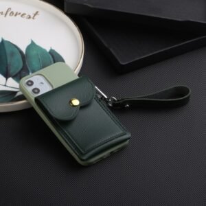 For IPHONE12MINI 11 PRO MAX Wristband Card Holder