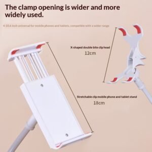 Lazy-person Overhead Phone And Tablet Stand