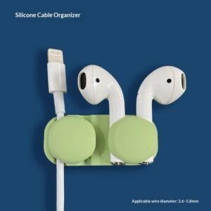 Simple Tangle-Proof Cable Organizer For Data Cables
