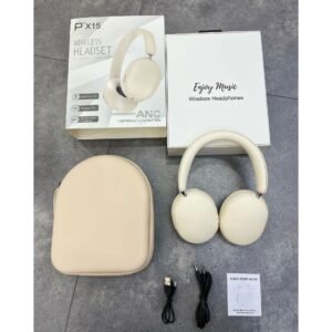High-capacity Wireless Over-ear Bluetooth Headphones