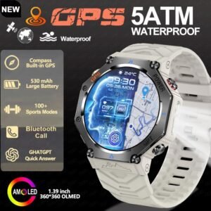 Multifunctional Outdoor Flashlight Smart Waterproof Watch