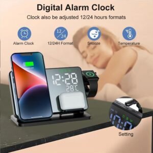 Four-in-one Wireless Charger Mobile Phone Headset Smart Watch