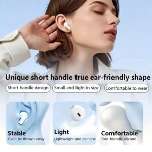 Latest Model Wireless In Ear Smart Mini Headphones Featuring TWS Earbuds High Fidelity 9D Stereo Sound HD Calling Capabilities