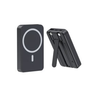 Magnetic Power Bank Mobile Power Supply Wireless Charger With Cable