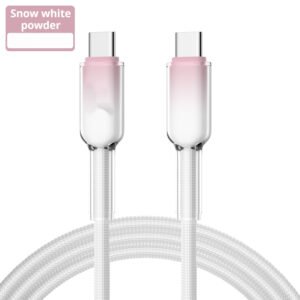 Fast-charging Phone Ice-crystal Gradient Data Cable