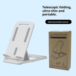 Universal Adjustable Telescopic Portable Foldable Creative Phone Stand For Desktop And Tablet