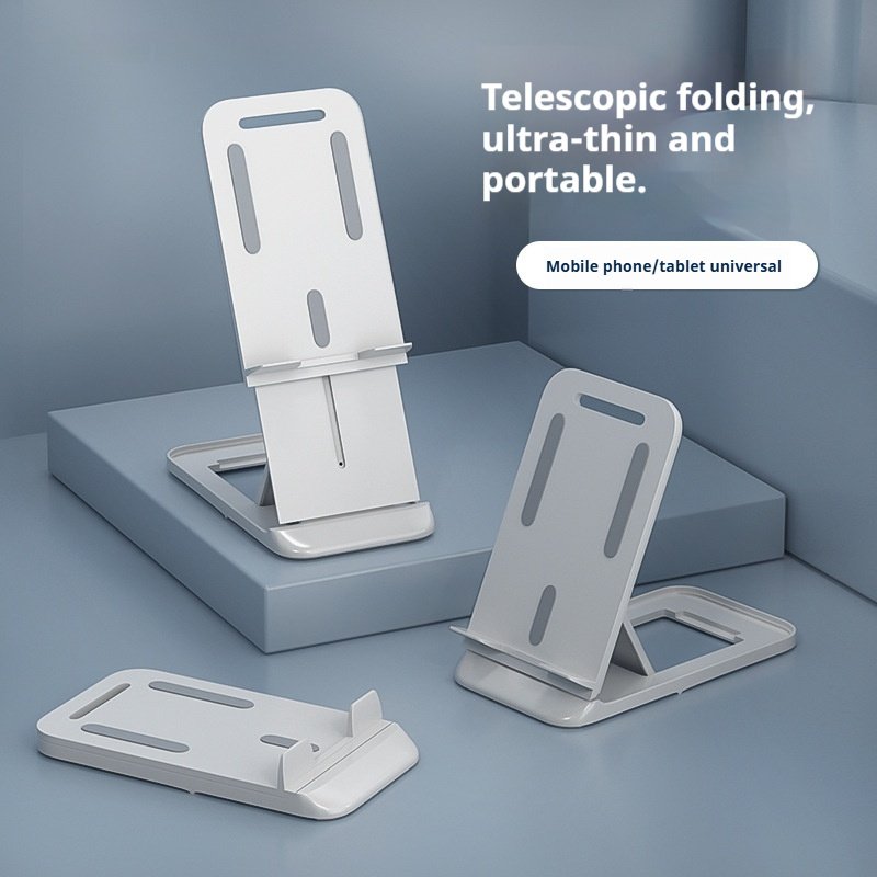 Universal Adjustable Telescopic Portable Foldable Creative Phone Stand For Desktop And Tablet