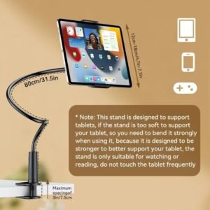Lazy-person Overhead Phone And Tablet Stand