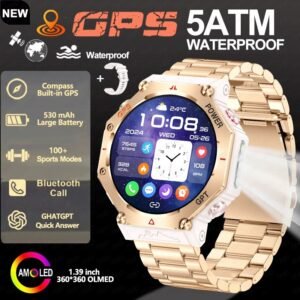 Multifunctional Outdoor Flashlight Smart Waterproof Watch
