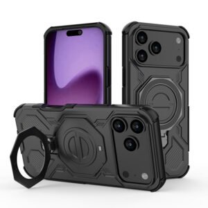 For I Phone 17 Pro Case  Phone Cover Shockproof Kickstand Rugged Magnetic