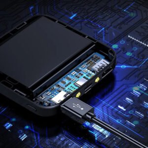 1o000mAh Power Bank, Portable Fast Charger, Battery With 2 USB For Mobile Phones