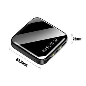 1o000mAh Power Bank, Portable Fast Charger, Battery With 2 USB For Mobile Phones
