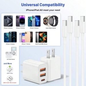 Charger Cable - Portable, Durable, Essential For Charging Compatible With Multiple Devices And Ensures Device Safety.