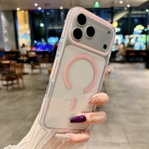 Transparent Ice-crystal iPhone17 Pro Max to all