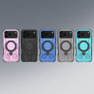 For I Phone 17 Pro Case  Phone Cover Shockproof Kickstand Rugged Magnetic