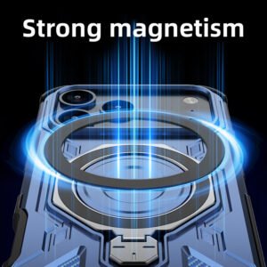 For I Phone 17 Pro Case  Phone Cover Shockproof Kickstand Rugged Magnetic